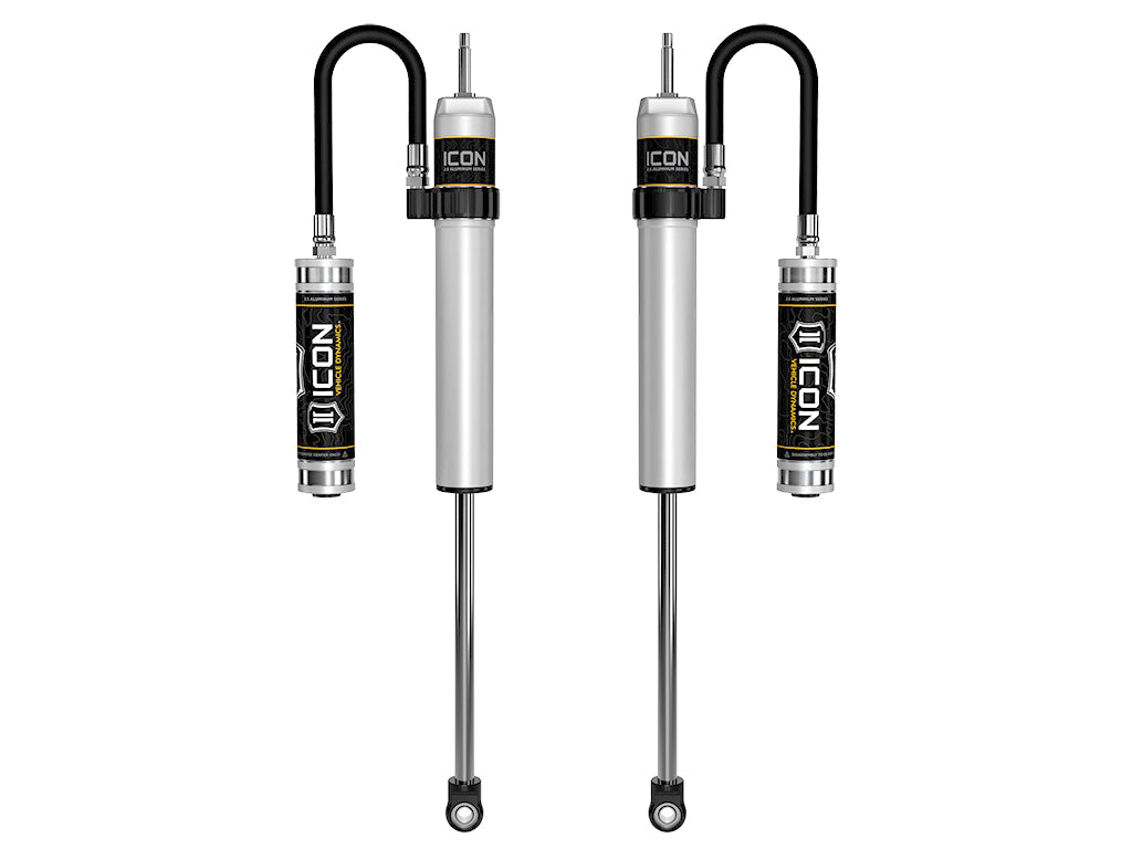 ICON 2003-12 Ram 2500/3500 HD 4.5" Lift Front 2.5 VS Remote Res Shocks Pair (217810P)