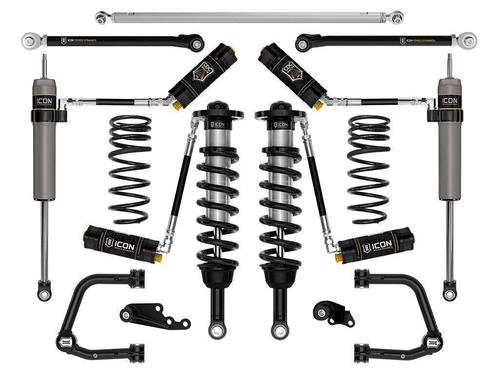 ICON 2024-2026 Lexus GX550 1.25-3" Lift Stage 8 Suspension System CDCV Tubular (K53358T)