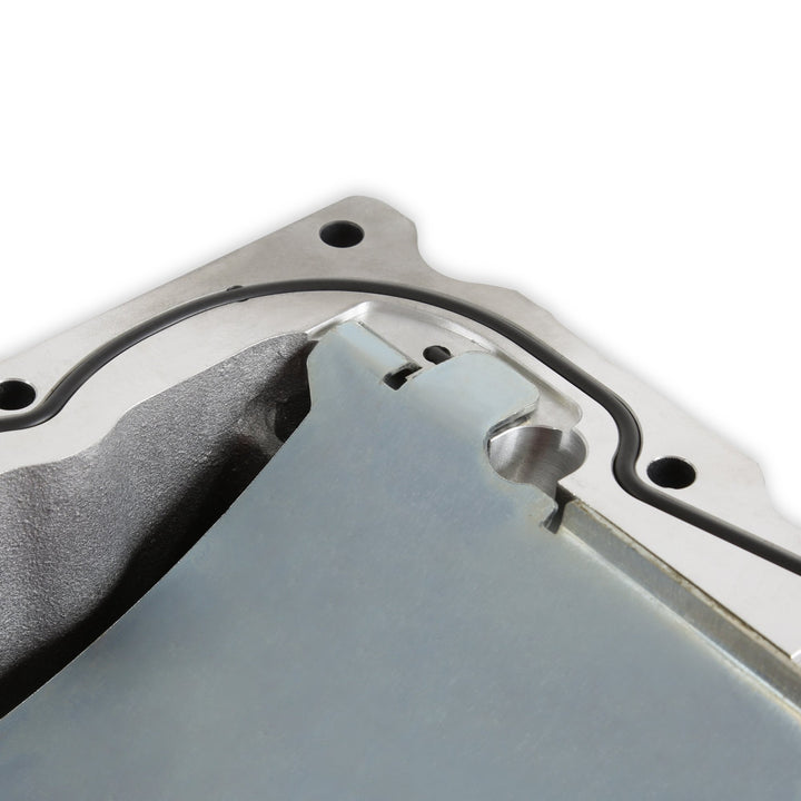 Holley Gen III Hemi Swap Oil Pan - Mid-Sump - Hellcat - Black | SKU 302-64BK