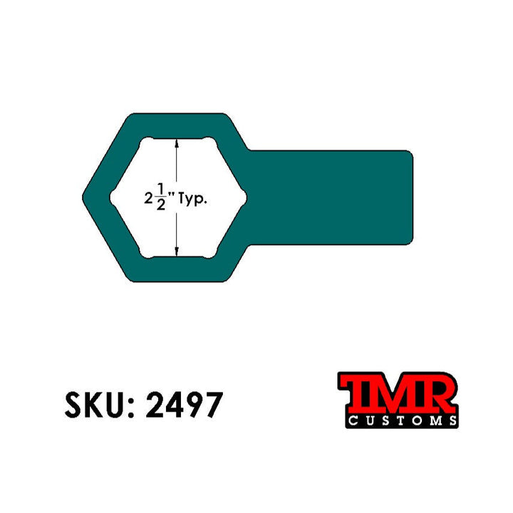 TMR Customs CAP WRENCH for MEGA Swing Out Tire Carrier Spindle
