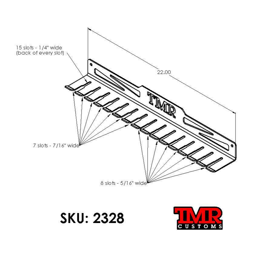 TMR Customs Vise Grip Organizer Rack
