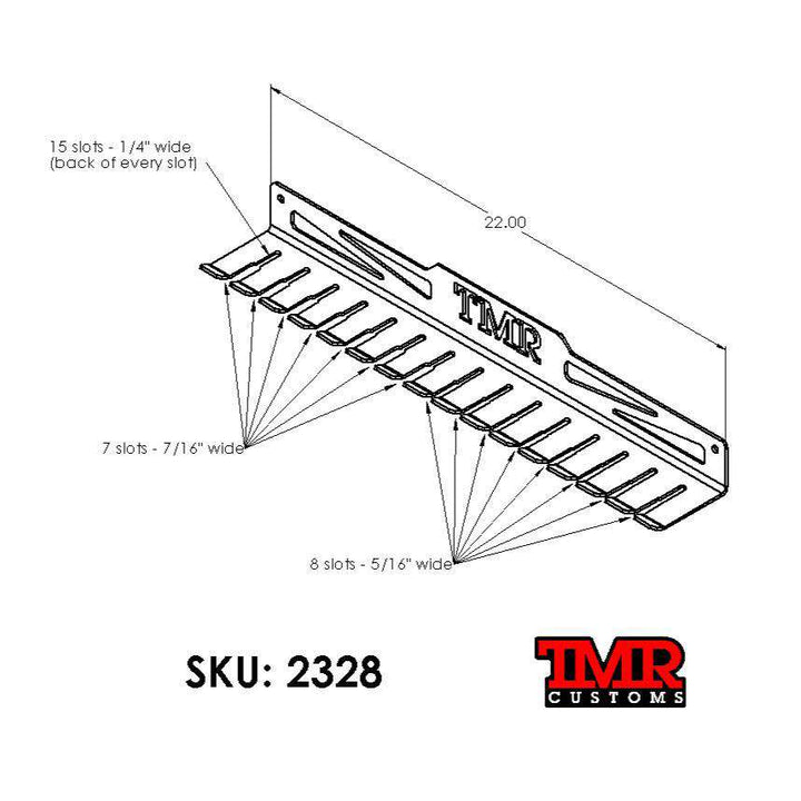 TMR Customs Vise Grip Organizer Rack