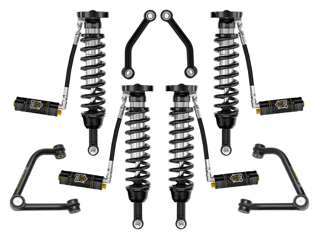 ICON 2021-2026 Chevy Tahoe & Suburban/2021-2026 GMC Yukon & Yukon XL 2.5-3.25" Lift Stage 4 Suspension Tubular