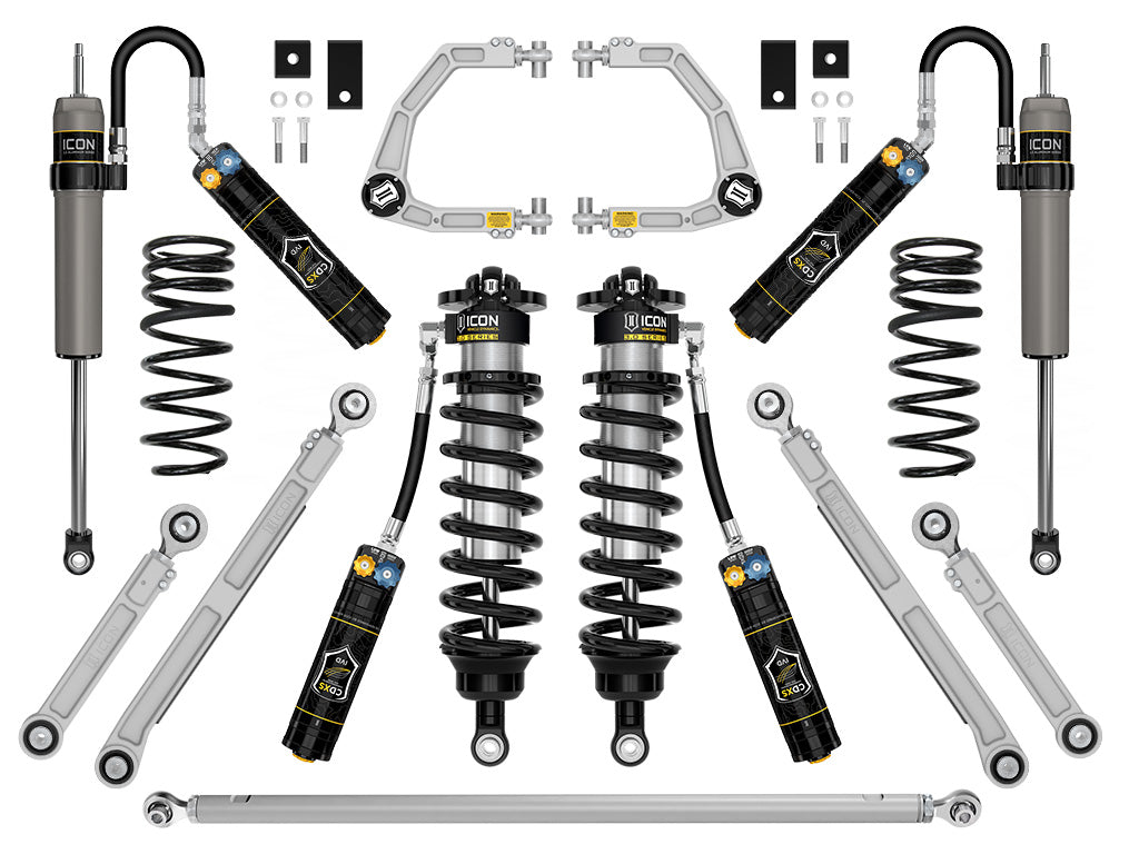 ICON 2023-2026 Toyota Sequoia 3-4.25" Lift Stage 1 3.0 Suspension System Billet CDXS