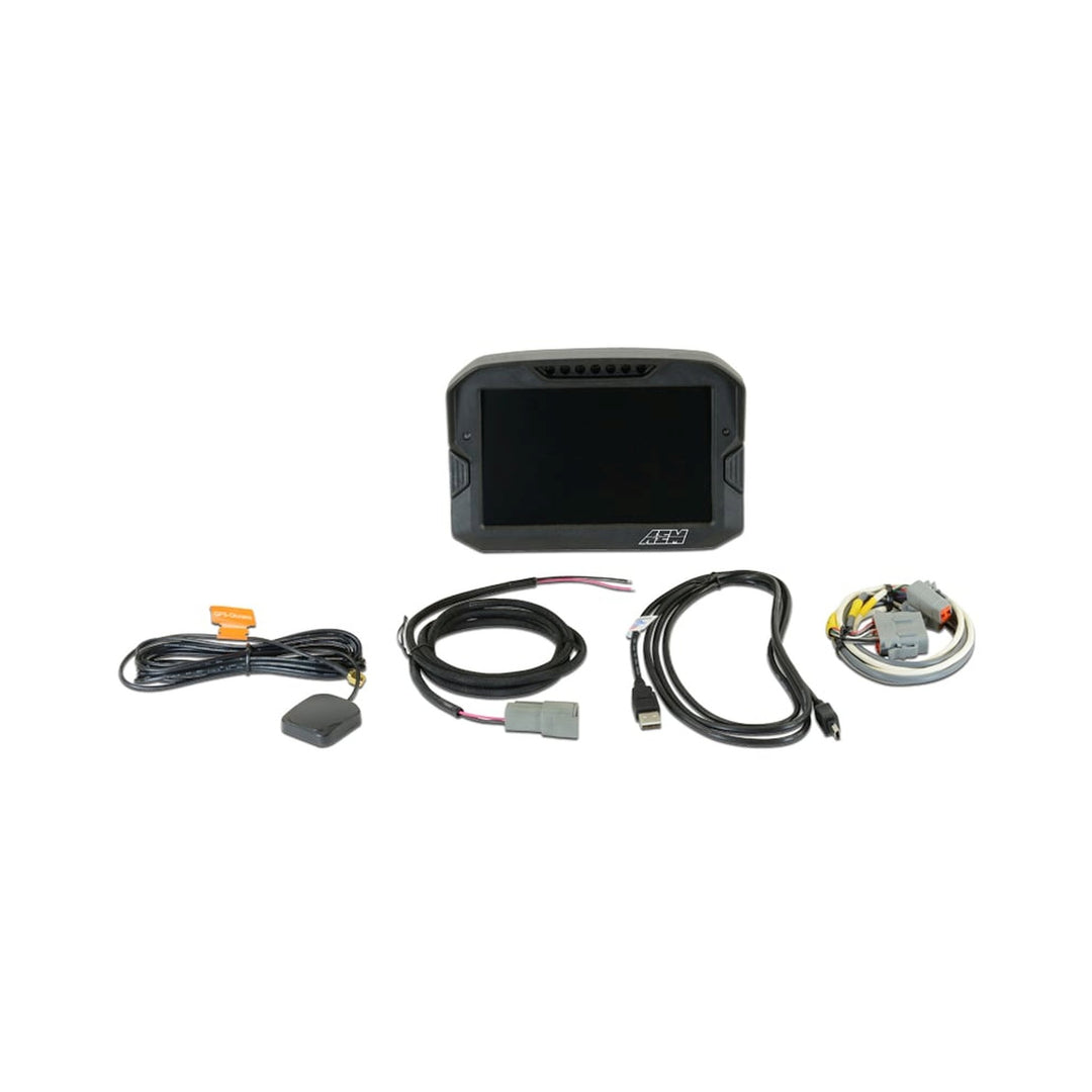 AEM CD-7G Carbon Non-Logging Display with Internal GPS | SKU 30-5702