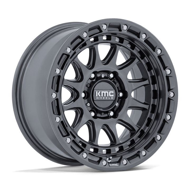KMC KM556 Crux Wheel - Gloss Gunmetal