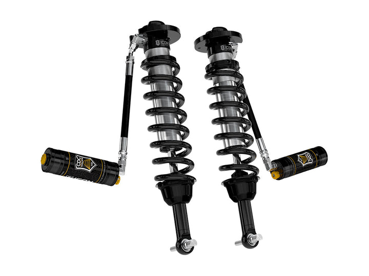 ICON 2021-2026 Ford F-150 4WD 0-2.75" Lift Front VS 2.5 Coilovers Remote Res w/CDCV Pair