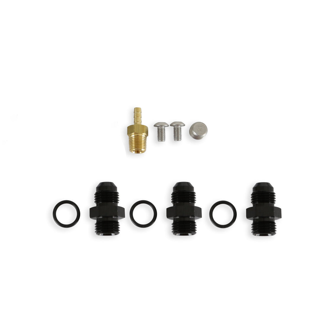 Holley EFI Billet Bypass Fuel Pressure Regulator Kit 6AN | SKU 12-894KIT