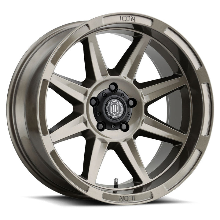 ICON Alloys Bandit Gloss Bronze 20x10 6x5.5 -24mm Offset 4.5" BS (6020108345BG)