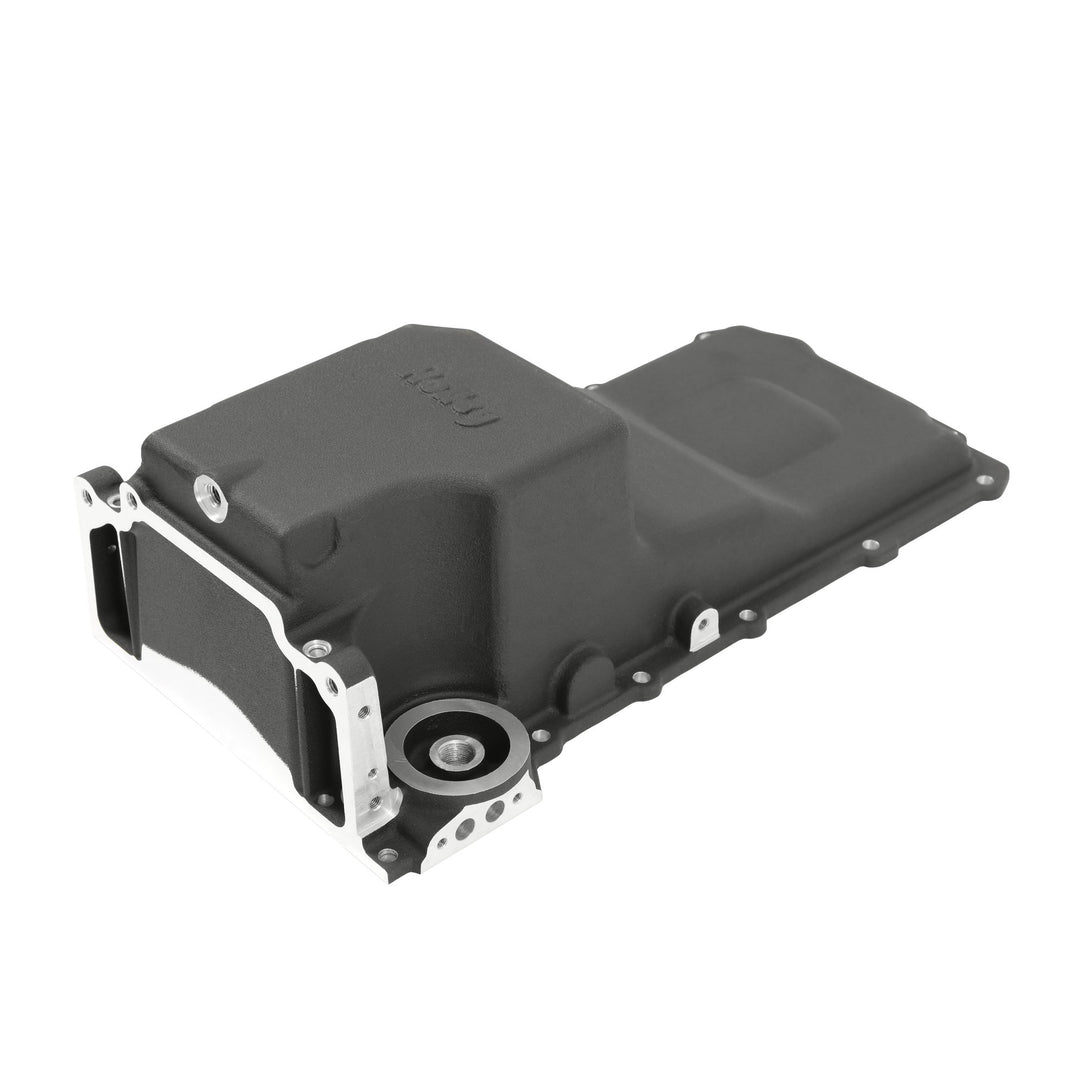 Holley GM LS Swap Oil Pan - 4WD / Truck / Off-Road - Black | SKU 302-4BK