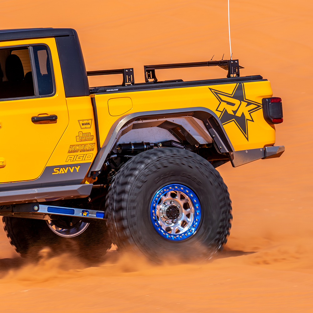 Savvy Rear Inner Fenders (High Clearance Aluminum) - 2020-2026 Jeep JT