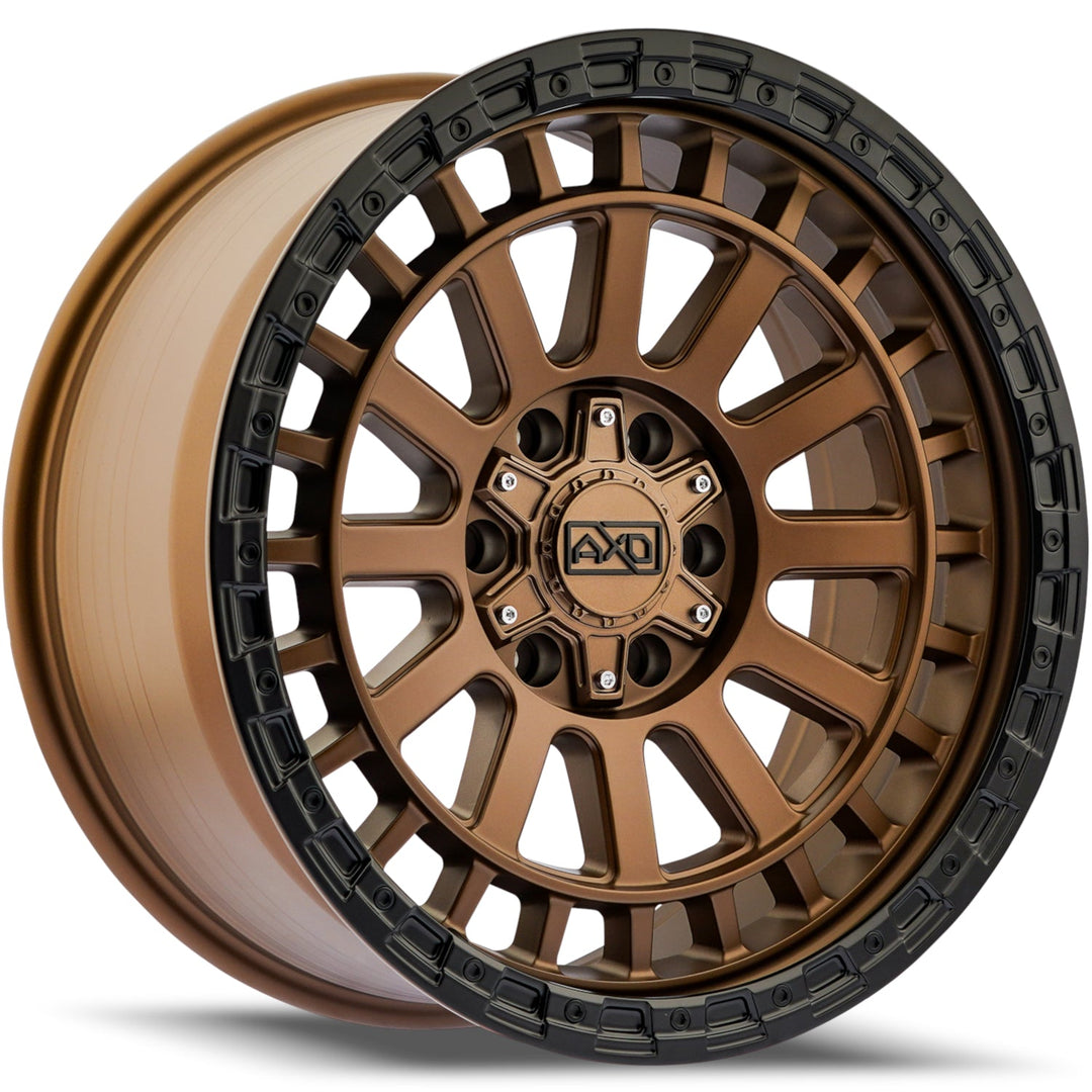 AXD Offroad AS2 | 17x8.5 | 5 On 127/139.7 | Offset -5 | Satin Bronze with Black Lip | SKU AS2785050-05BR