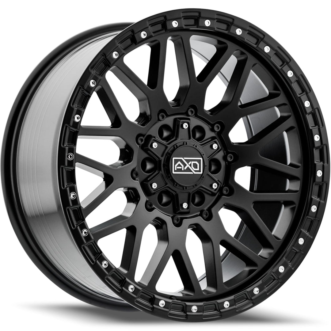 AXD Offroad AS3 | 20x9 | 8 On 165.1 | Offset 0 | Satin Black | SKU AS3290865+00SB