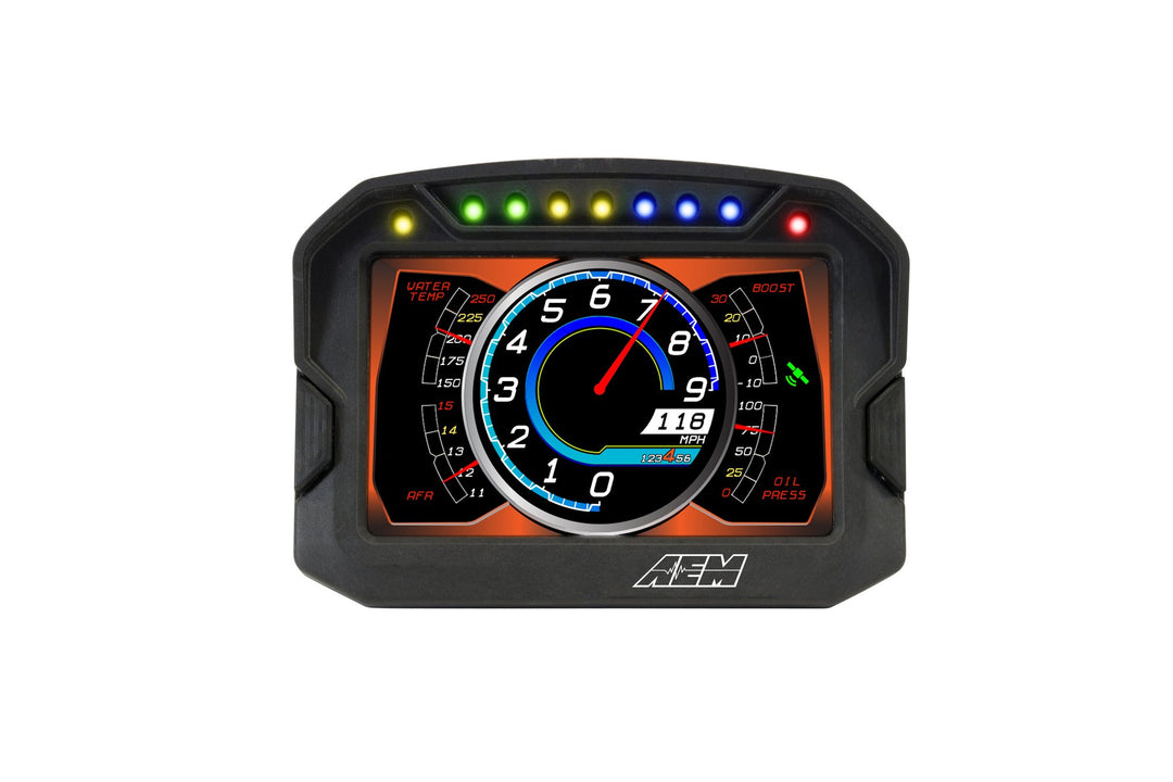 AEM CD-5G Carbon Non-Logging Display with Internal GPS | SKU 30-5602