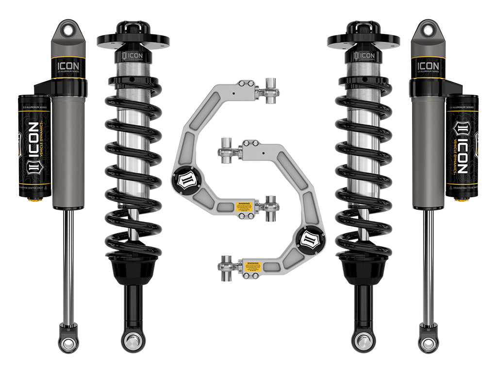 ICON 2021-2026 Ford F-150 4WD 2.75-3.5" Lift Stage 2 Suspension System Billet (K93132)