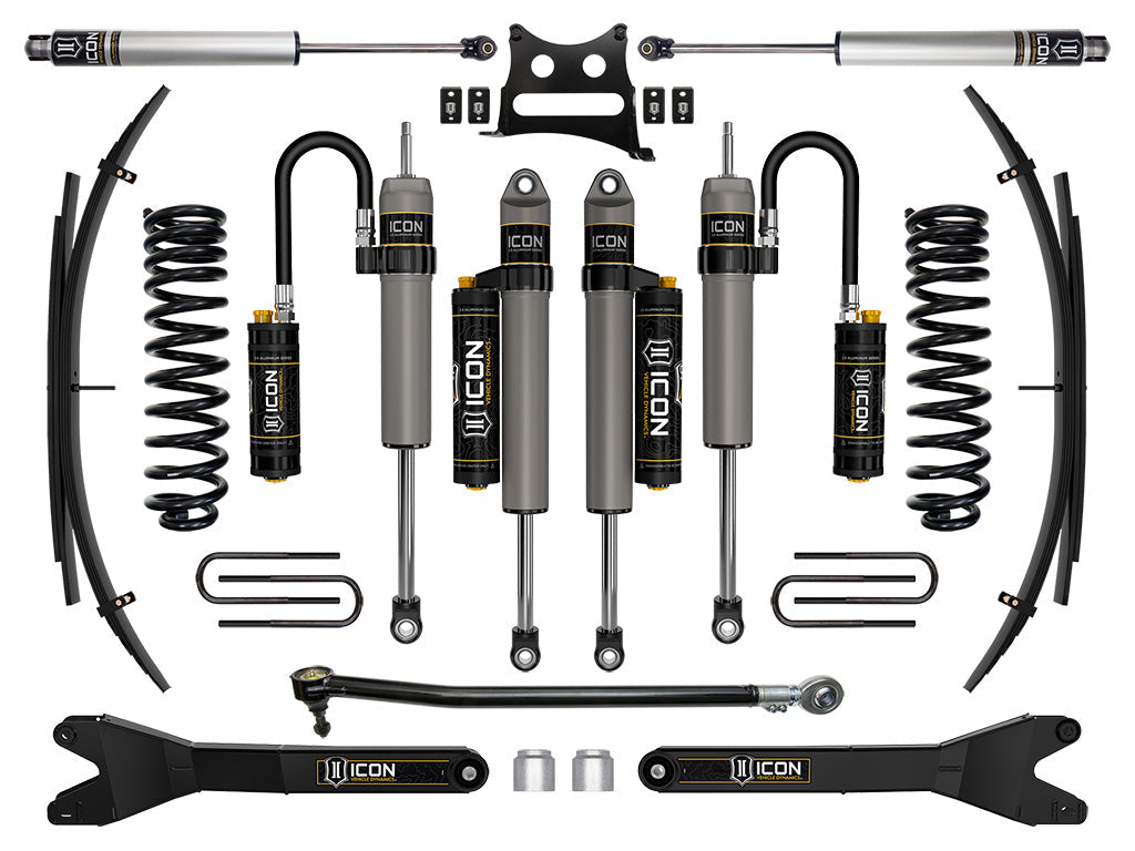 ICON 17-19 Ford F250/F350 4WD 2.5" Lift Stage 6 Suspension Sys w/ Leaf Spring (K62516L)