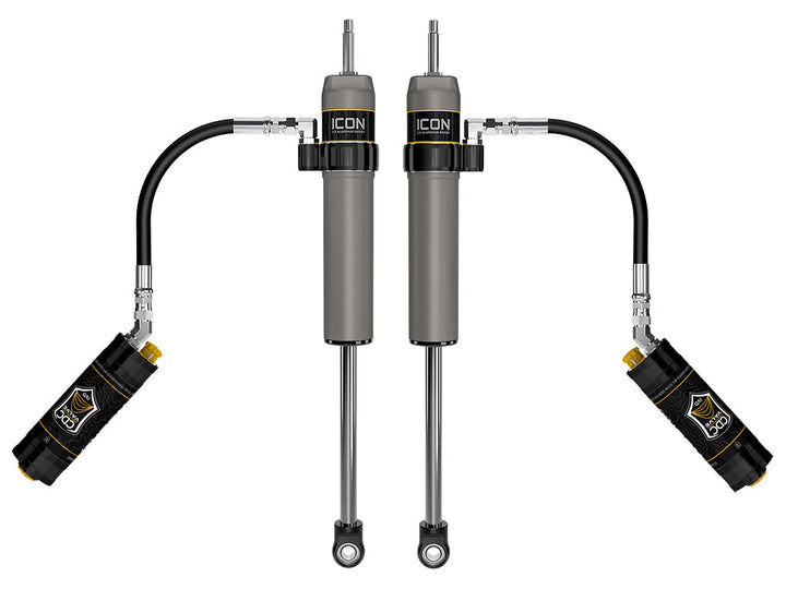 ICON 2024-2026 Toyota Tacoma 0-1" Lift Rear VS 2.5 Aluminum Shocks Remote Res w/CDCV Pair