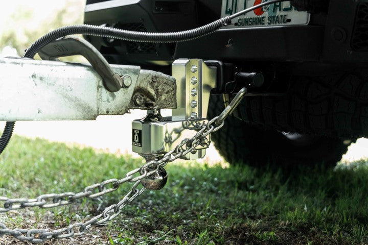 BulletProof 2.0" Aluminum Medium Duty 4" Drop/Rise Hitch (AL204)
