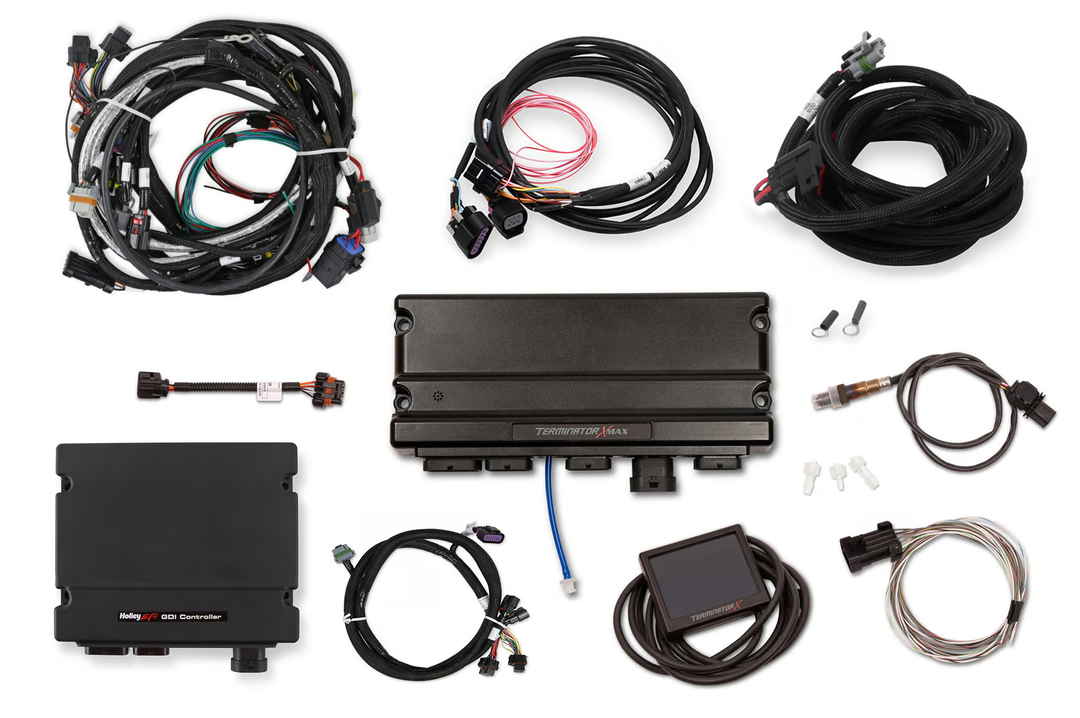 Holley EFI Terminator X Max GM Gen V Supercharged LT4 Direct Injection Kit-Early | SKU 550-1623