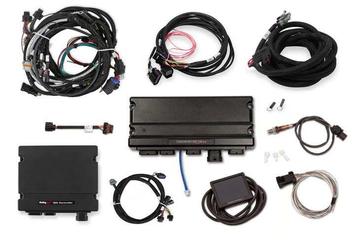 Holley EFI Terminator X Max GM Gen V Supercharged LT4 Direct Injection Kit-Early | SKU 550-1623