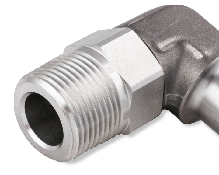 Earl's 90 Degree 3/4" Hose to 1/2" NPT Male Elbow - with Swivel | SKU SS988413ERL