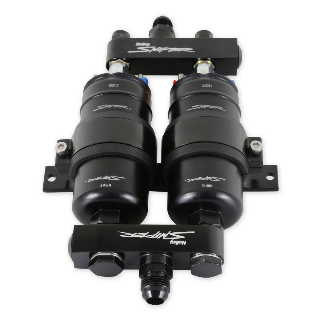 Holley Sniper 3.5 GPM Twin Pump and Manifold Kit | SKU 12-270