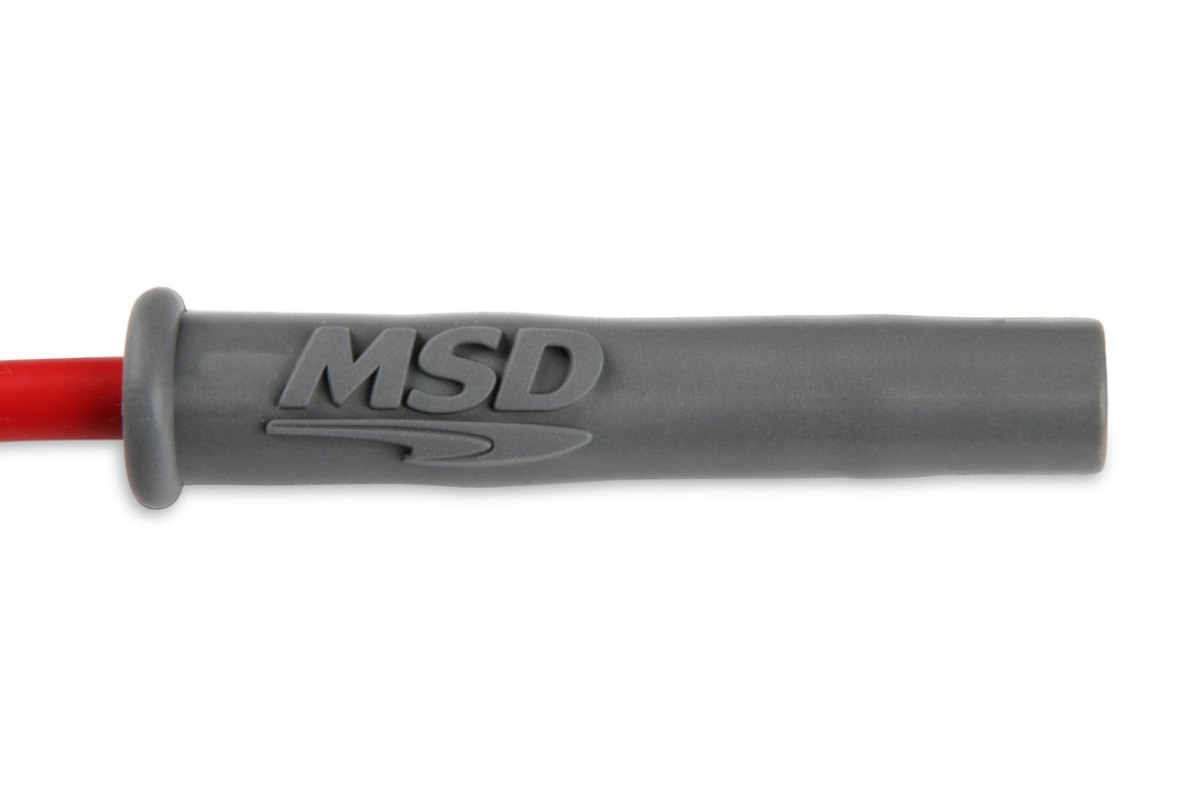 MSD Super Conductor Spark Plug Wire Set - 99-13 GM Truck & SUV - Red | SKU 32829