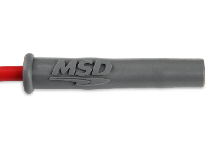 MSD Super Conductor Spark Plug Wire Set - 99-13 GM Truck & SUV - Red | SKU 32829
