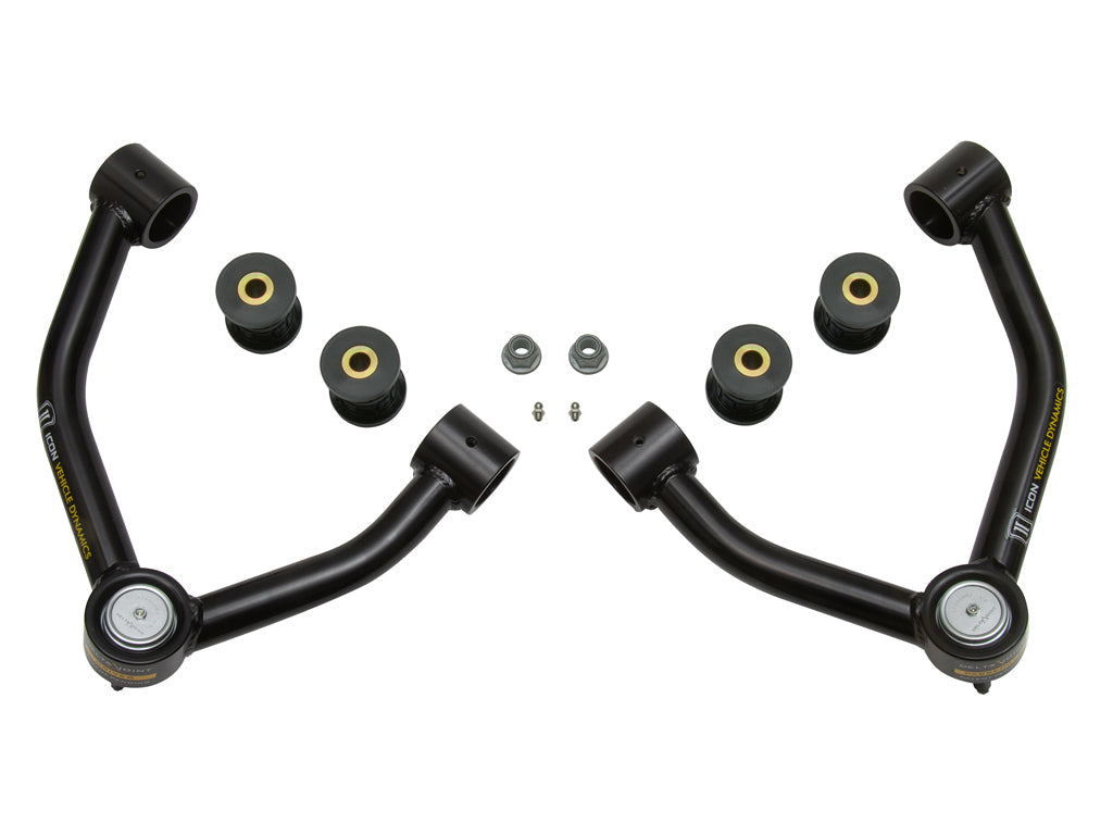 ICON 2015-2022 Colorado/Canyon Tubular Upper Control Arm Kit w/Delta Joint (78650DJ)