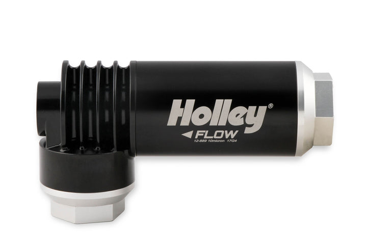 Holley EFI Diecast Filter Regulator -8AN | SKU 12-889