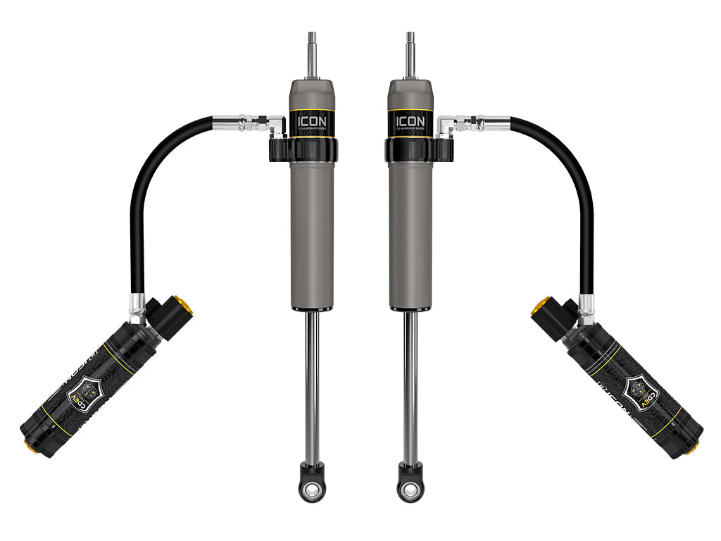 ICON 2022-2026 Toyota Tundra 3-3.5" Lift Rear VS 2.5 Shocks Remote Res w/CDEV Pair