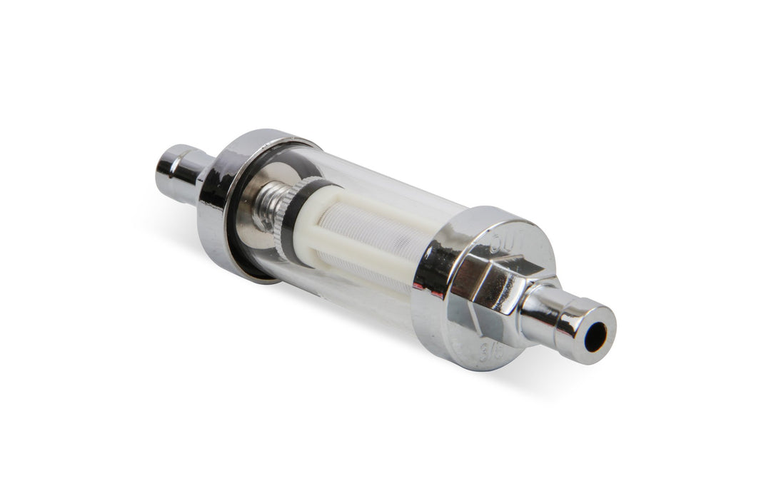 Mr. Gasket Clearview Inline Fuel Filter - 3/8 Inch | SKU 9748