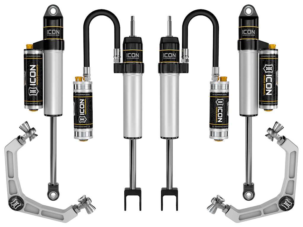 ICON 2020-2026 GM 2500/3500 HD 0-2" Lift Stage 3 Suspension System Billet (K78353)