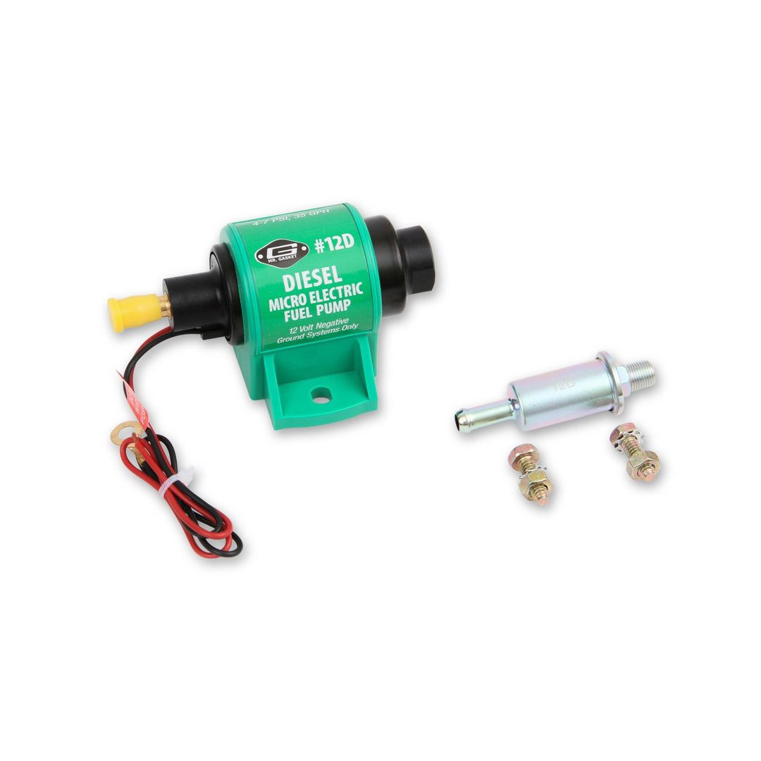 Mr. Gasket Micro Electric Fuel Pump | SKU 12D
