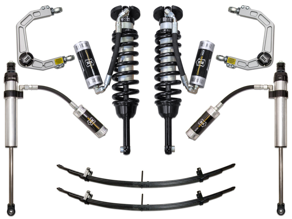 ICON 2005-2015 Toyota Tacoma 0-3.5" Lift/2016-2023 Tacoma 0-2.75" Lift Stage 5 Suspension Billet