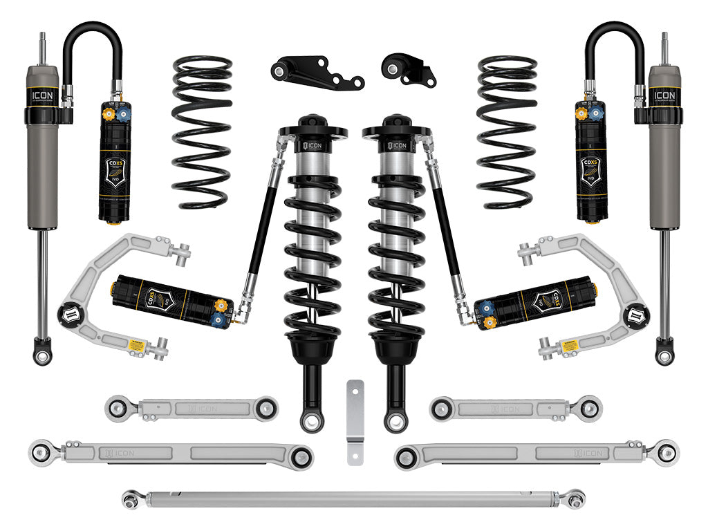 ICON 2024-2026 Lexus GX550 1.25-3" Lift Stage 9 Suspension System CDXS Billet (K53359D)