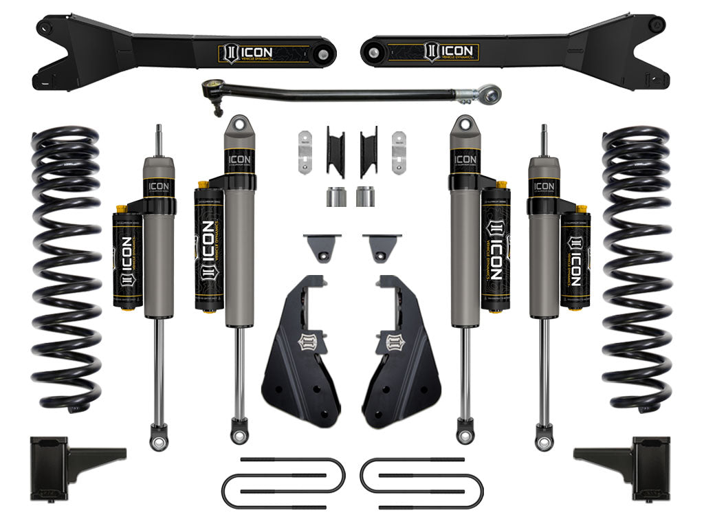 ICON 2017-19 Ford F250/F350 4.5" Lift Stage 4 Suspension System w/Radius Arm (K64514R)