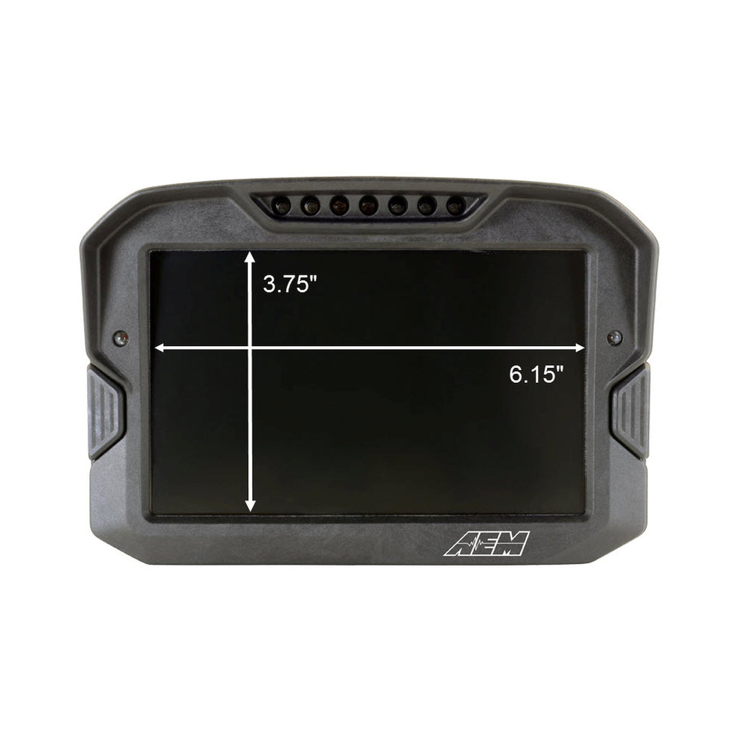 AEM CD-7 Carbon Non-Logging/ Non-GPS Display | SKU 30-5700