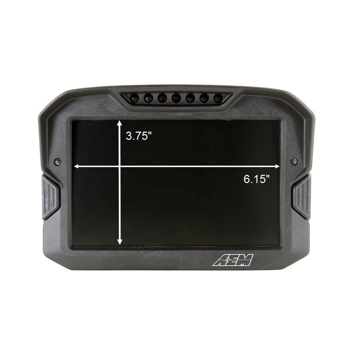 AEM CD-7 Carbon Non-Logging/ Non-GPS Display | SKU 30-5700