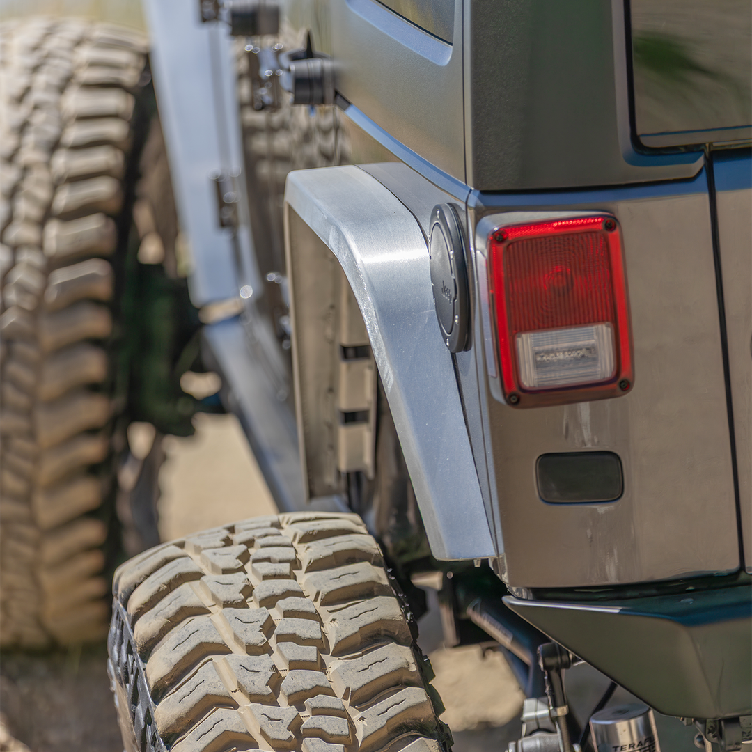 Savvy Ultra Highline Fender Kit (Aluminum Front & Rear Fenders) - 2007-2018 Jeep JK/JKU