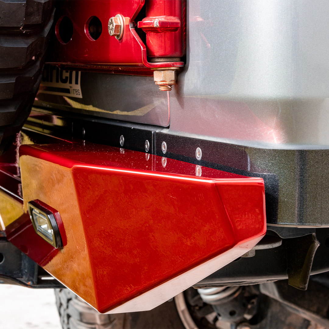 Savvy Rear Bumper Bolt On (Aluminum Krawler Lite) - 2018-2026 Jeep JL/JLU