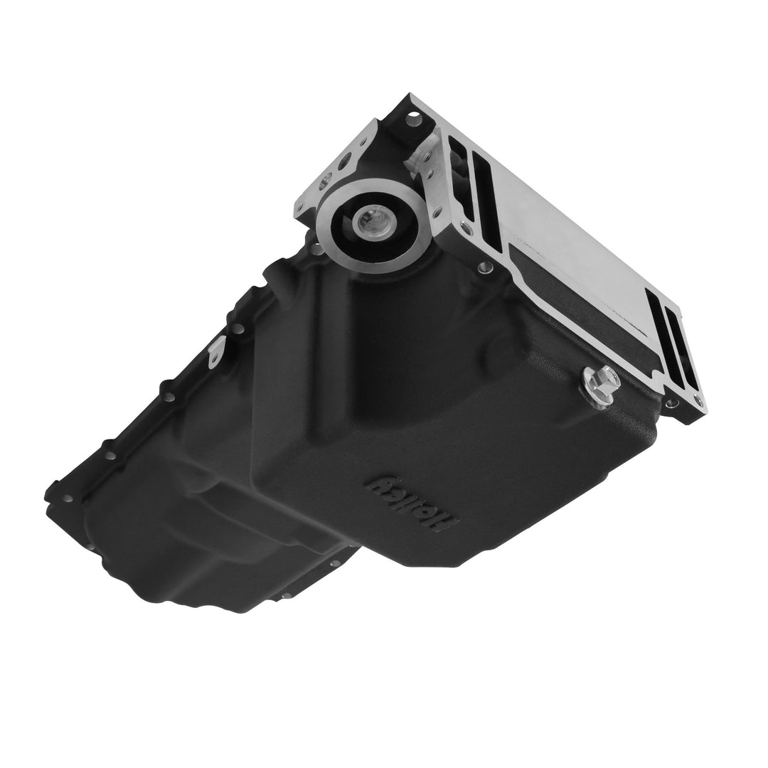 Holley GM LT Swap Oil Pan - 4WD / Truck / Off-Road - Black | SKU 302-24BK