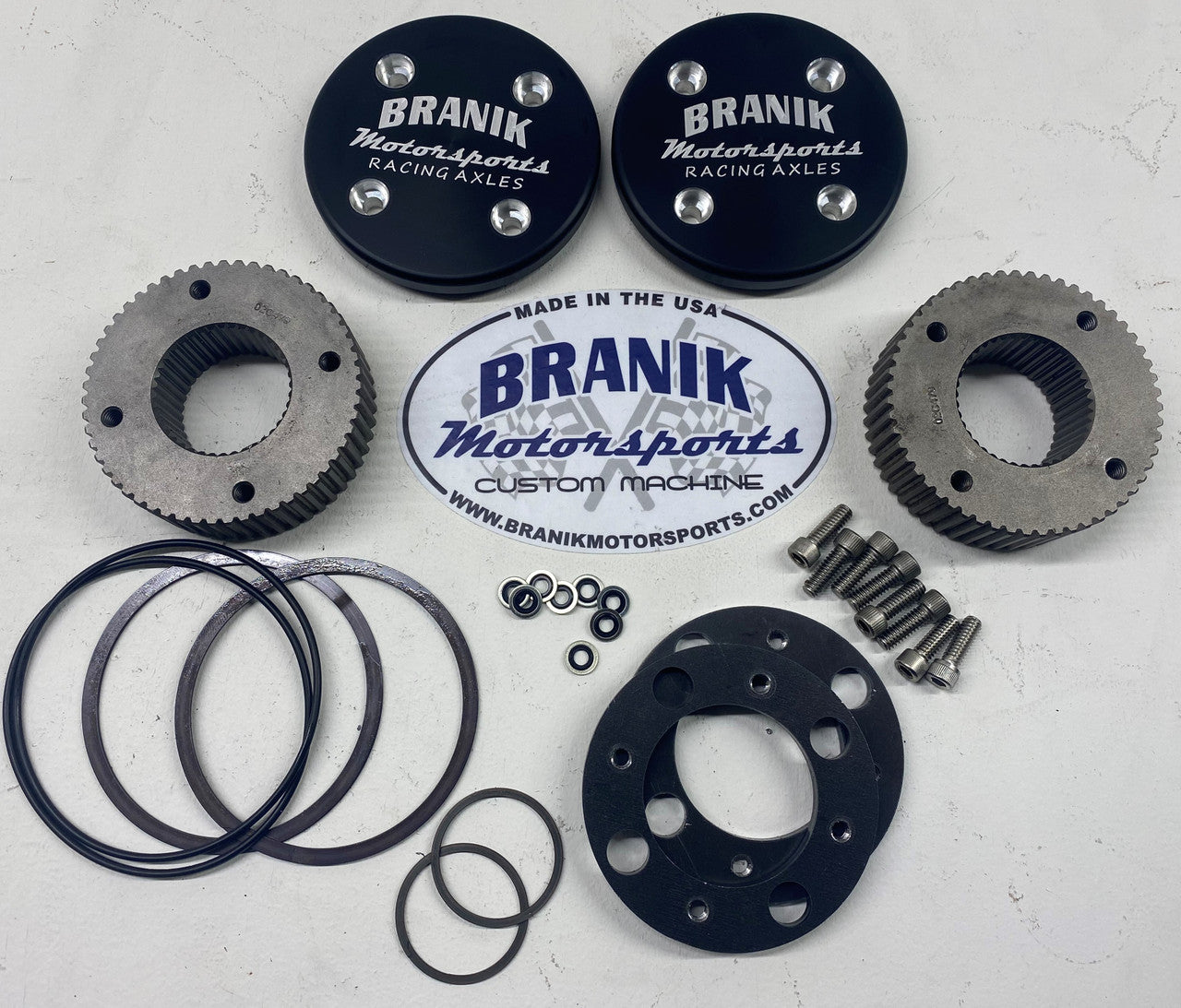 Branik Dana 60 Front Drive Flanges - 40 SPLINE – Skinny Pedal Racing