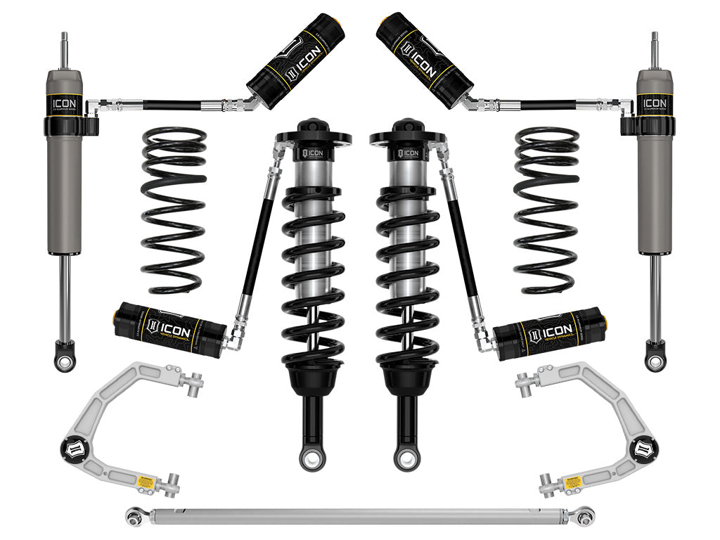 ICON 2025-2026 Toyota 4Runner 2WD 1.25-3" Lift Stage 6 Suspension System Billet (K53426)