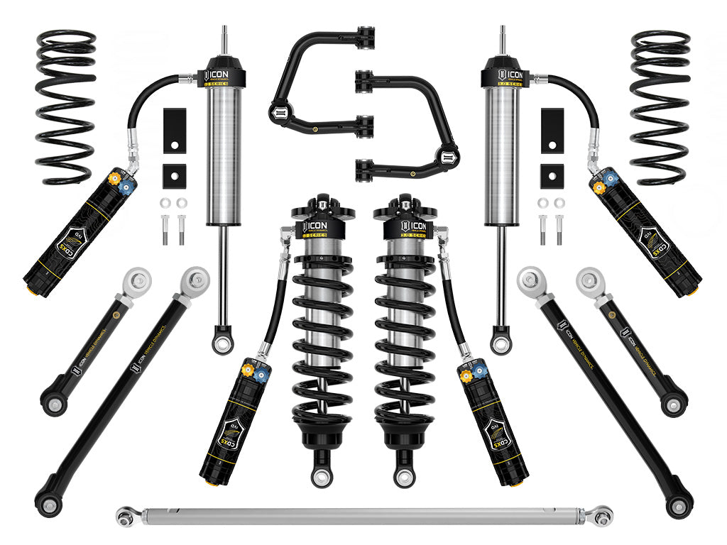 ICON 2023-2026 Toyota Sequoia 3-4.25" Lift Stage 2 3.0 Suspension System Tubular CDXS