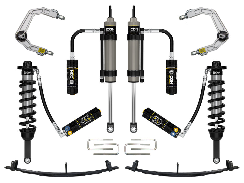 ICON 2005-2015 Toyota Tacoma 0-3.5" Lift/2016-2023 Tacoma 0-2.75" Lift Stage 7 Suspension Billet CDXS