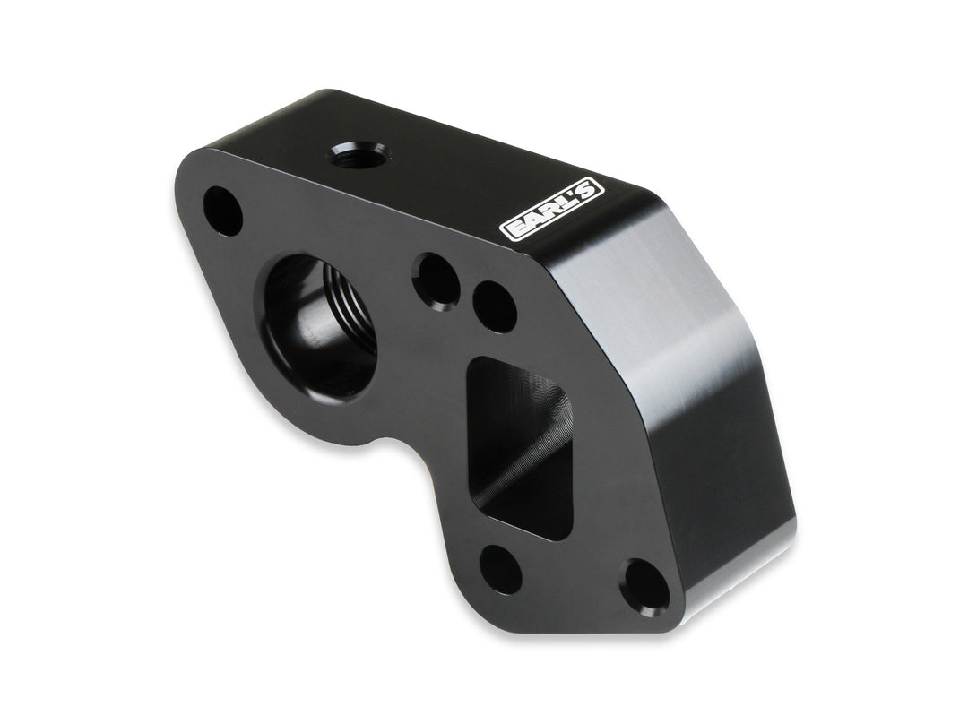 Earl's Electric Water Pump Block Adapters - Pair - Fits GM LS Engines | SKU LS0025ERL