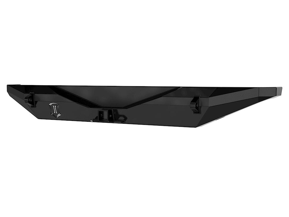 ICON Impact Armor 2018-Up Jeep Wrangler JL Pro Series Rear Bumper w/Hitch & Tabs (25161)