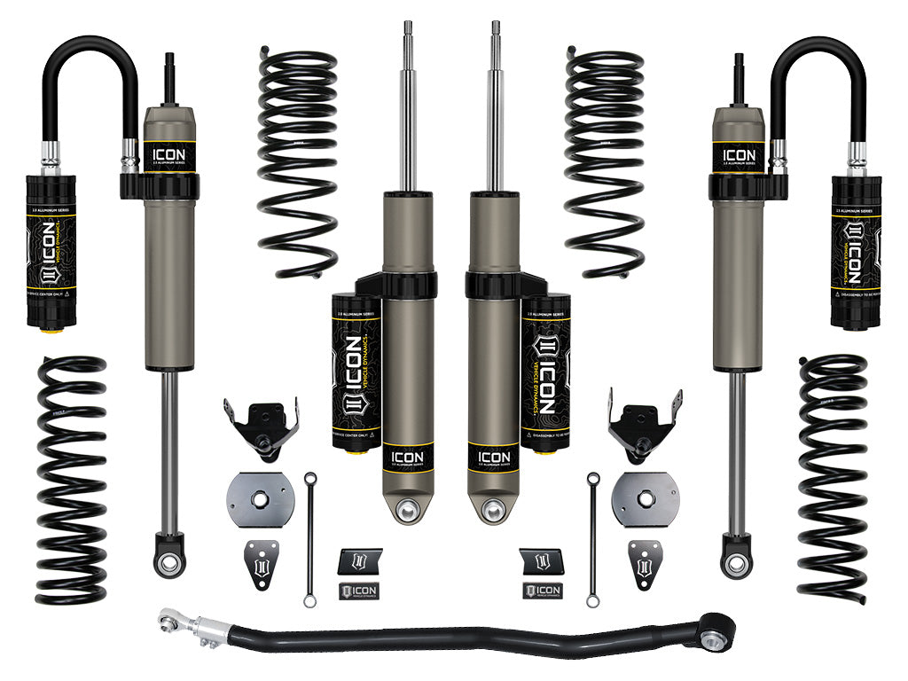 ICON 2014-2026 Ram 2500 4WD Diesel Coil Spring Rear 4.5" Lift Stage 2 Suspension w/Performance Rear Coil Springs