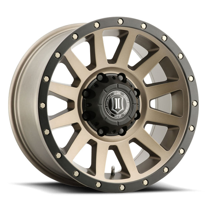 ICON Alloys Compression HD Bronze 18x9 8x170 6mm Offset 5.25" BS (2018908152BR)